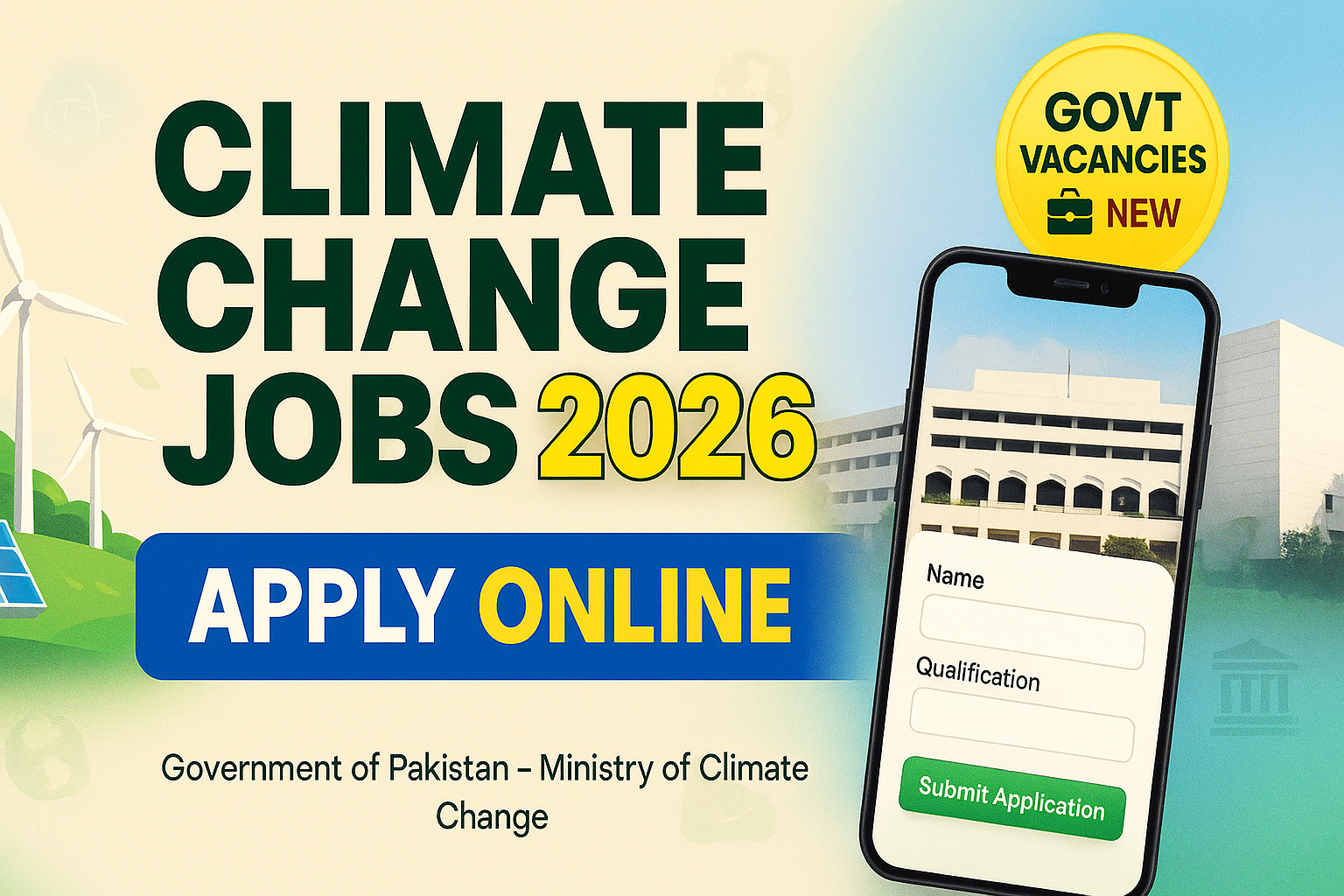Ministry of Climate Change Jobs 2026