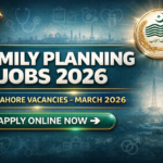 Punjab Family Planning Program Jobs March 2026