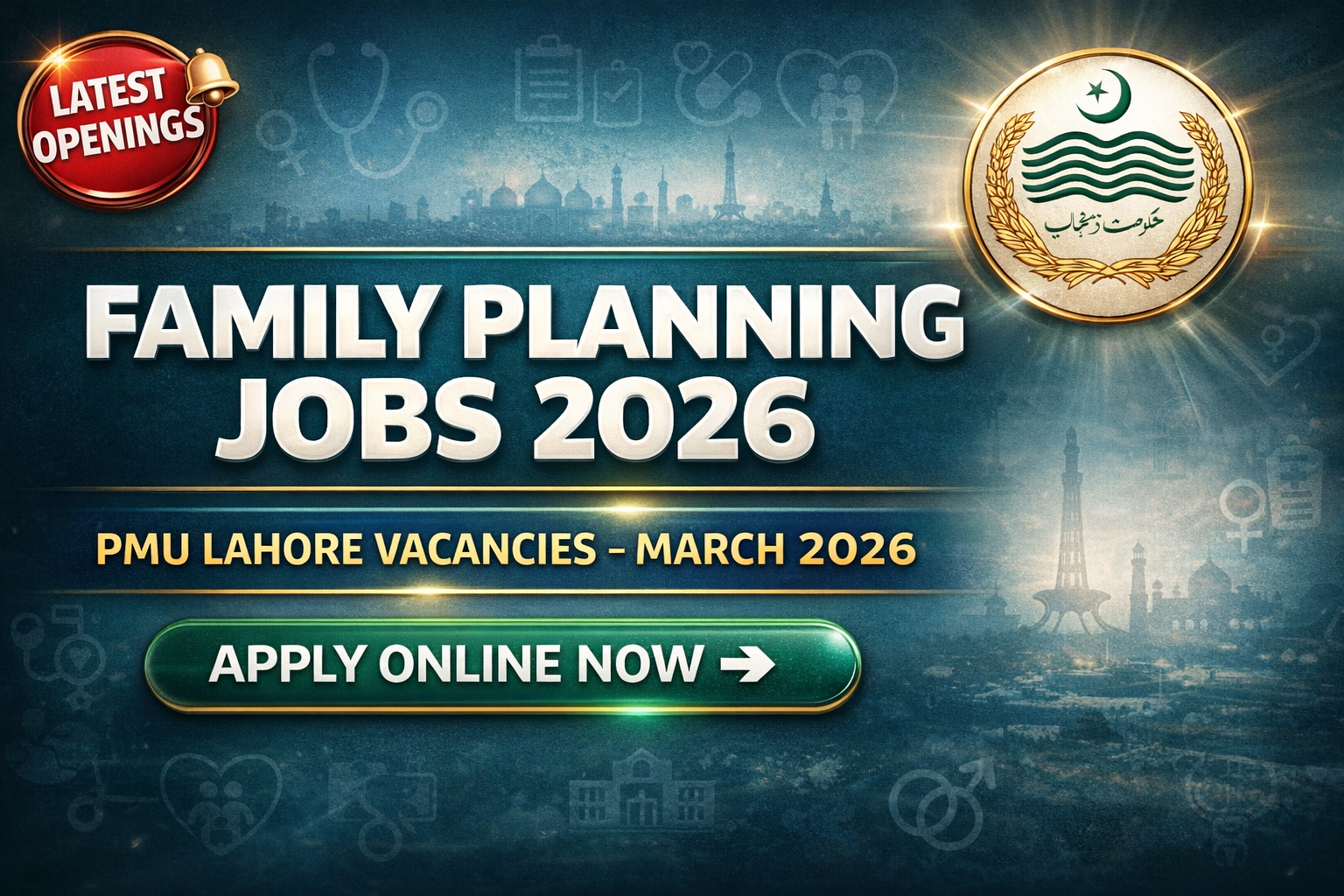 Punjab Family Planning Program Jobs March 2026