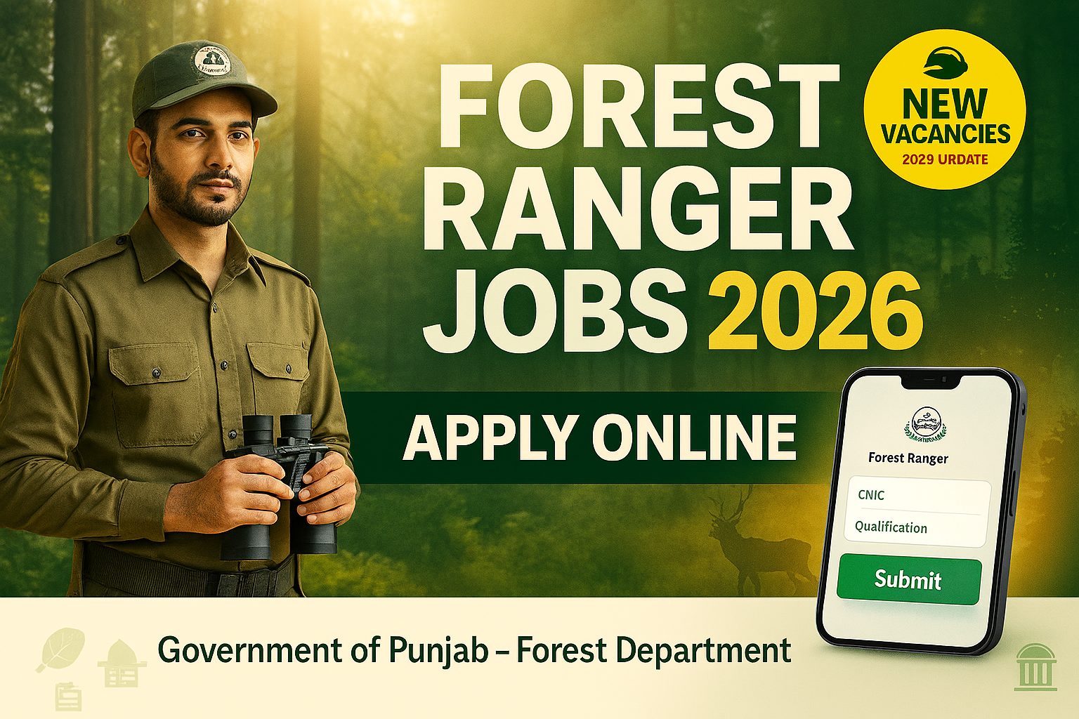 Punjab Forest Department Forest Ranger Jobs 2026