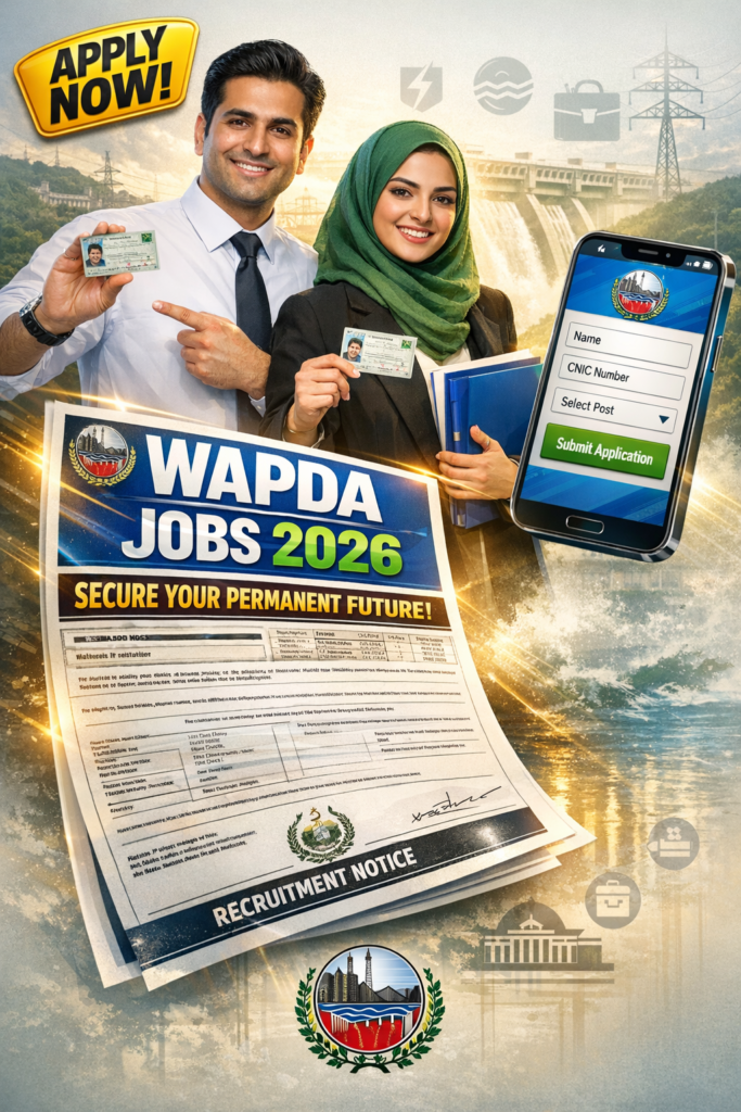 Excellent WAPDA Recruitment 2026