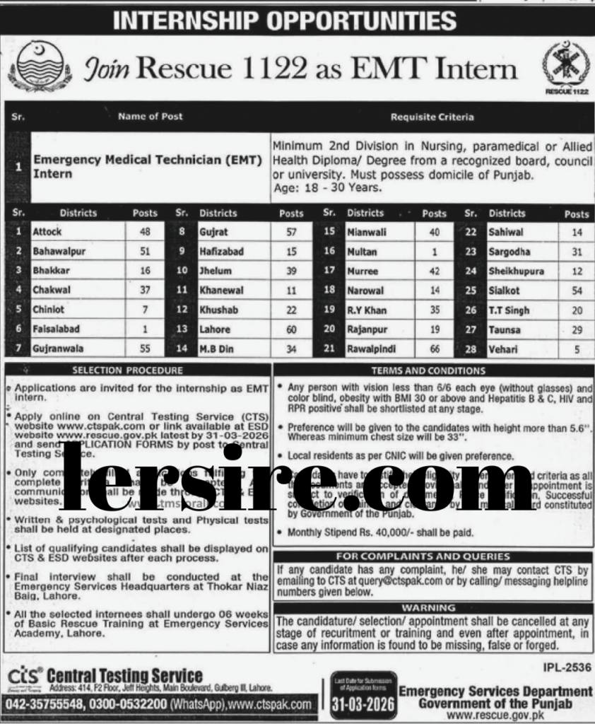 Join Elite Rescue 1122