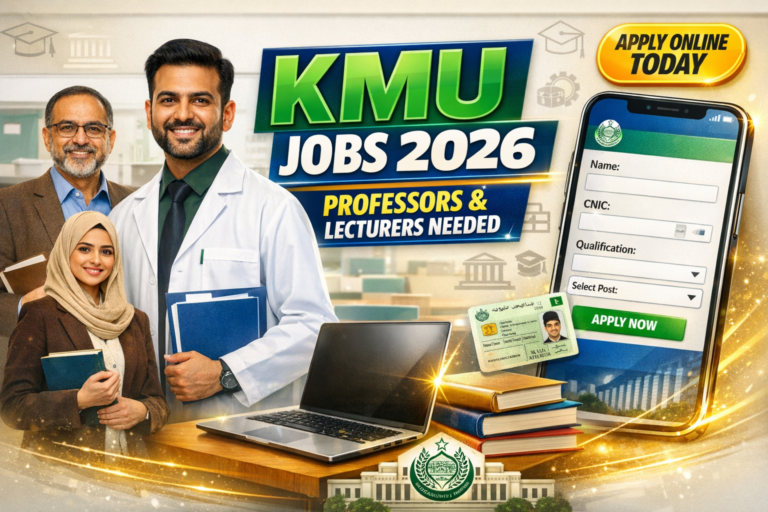 Karachi Metropolitan University Jobs 2026 – Apply Now for Professors, Lecturers & Admin Posts
